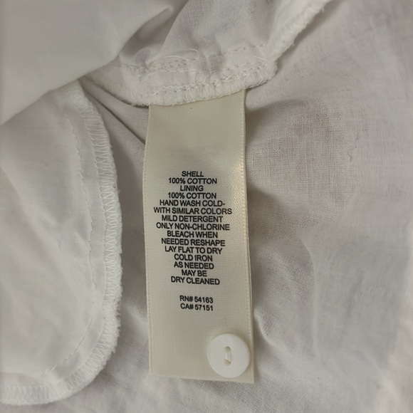 Eliza J white eyelet mini size 6 - Picture 5 of 6